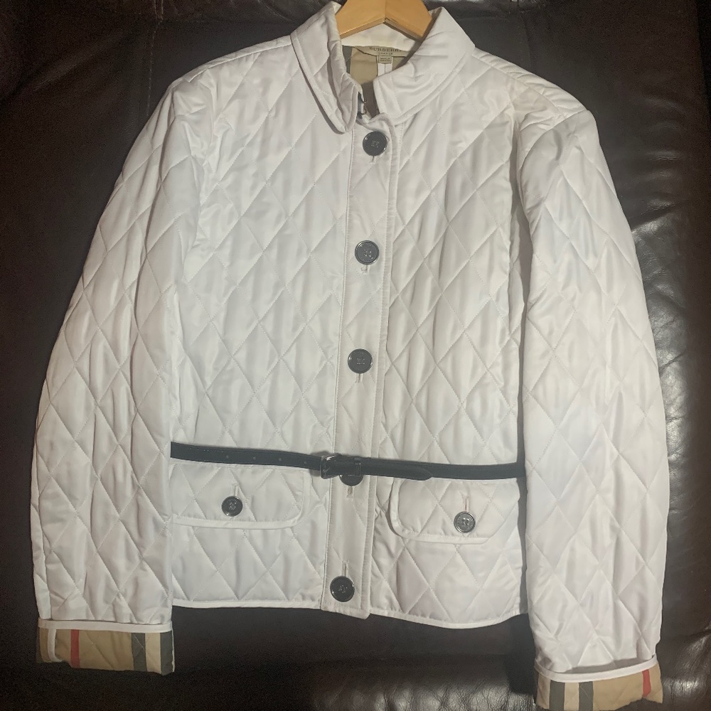 Burberry quilted jacket